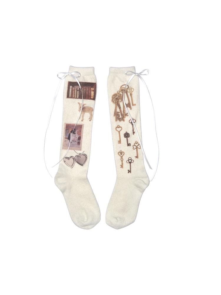 Like Fairy Tale Ribbon Socks