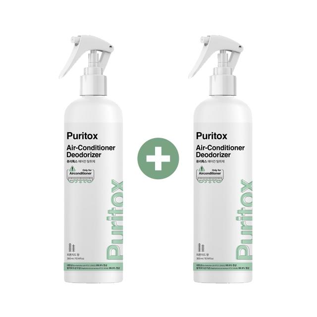 [퓨리톡스] 에어컨 탈취제300ML 1+1