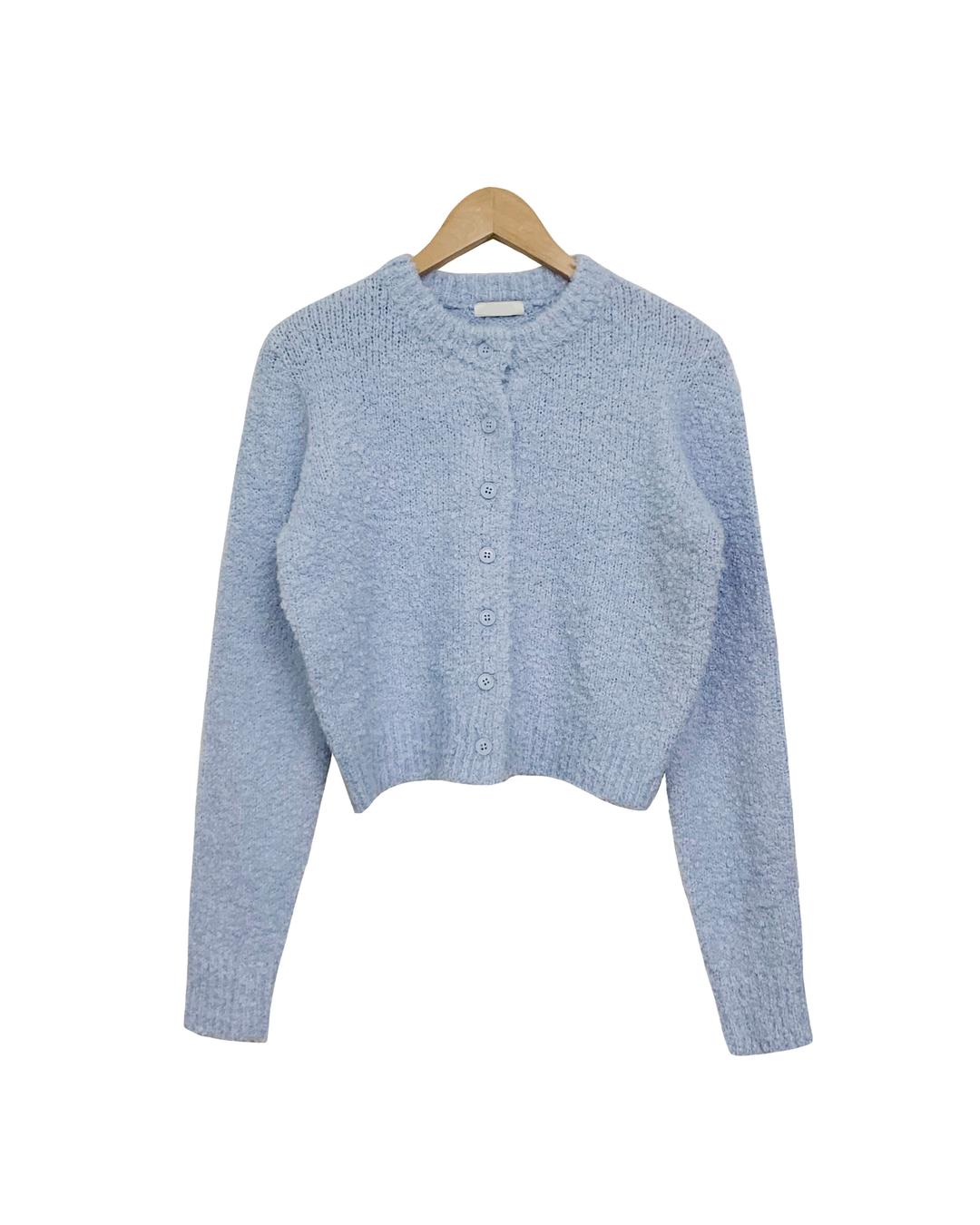 ( 4colors-! ) 리튼 울부클크롭니트가디건nt