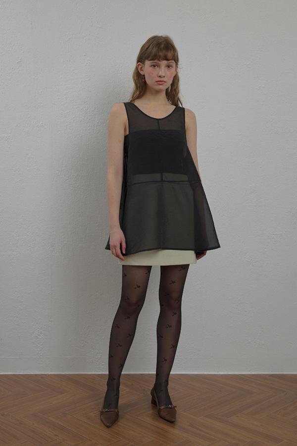 [2차] SEE-THROUGH SILKY DRESS