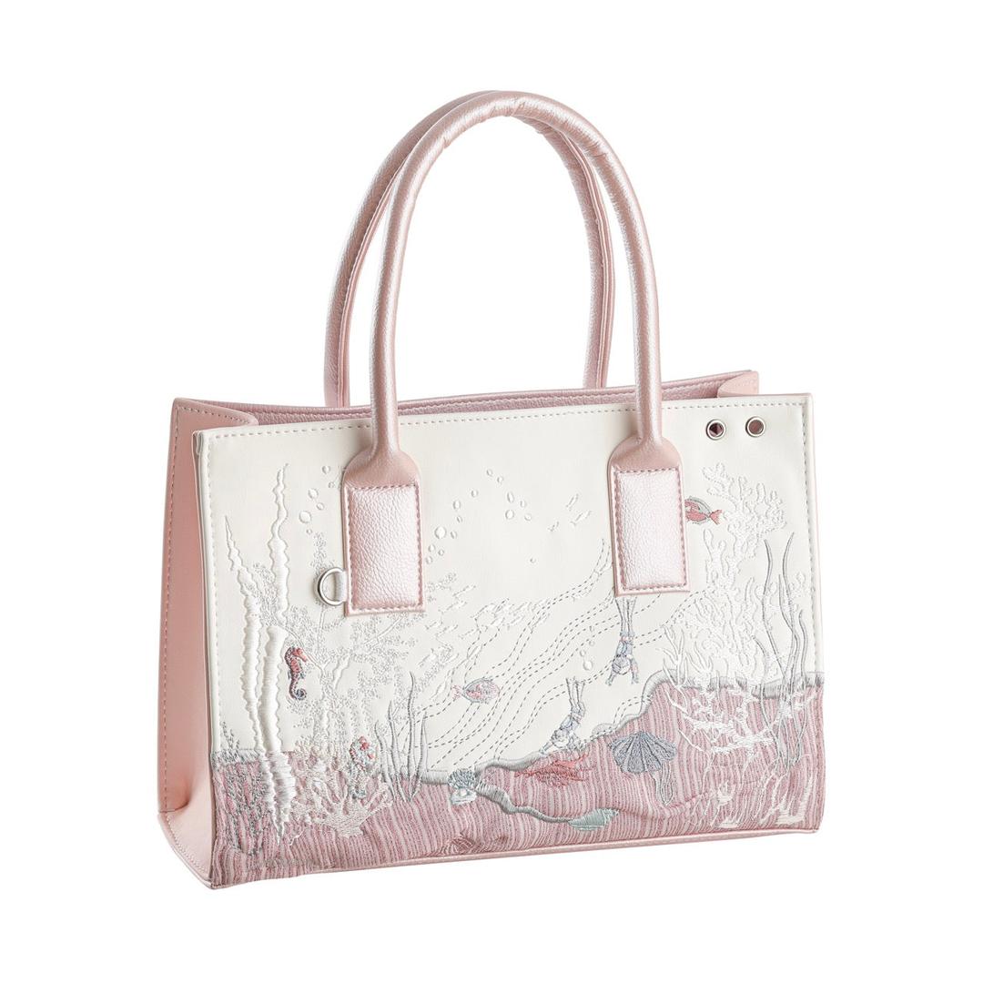 Artbook Medium - Seabed Shoulder Bag - Rose Quartz