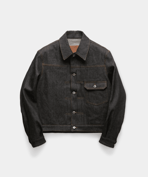 타입1 리지드 데님 트러커 자켓 (인디고)
