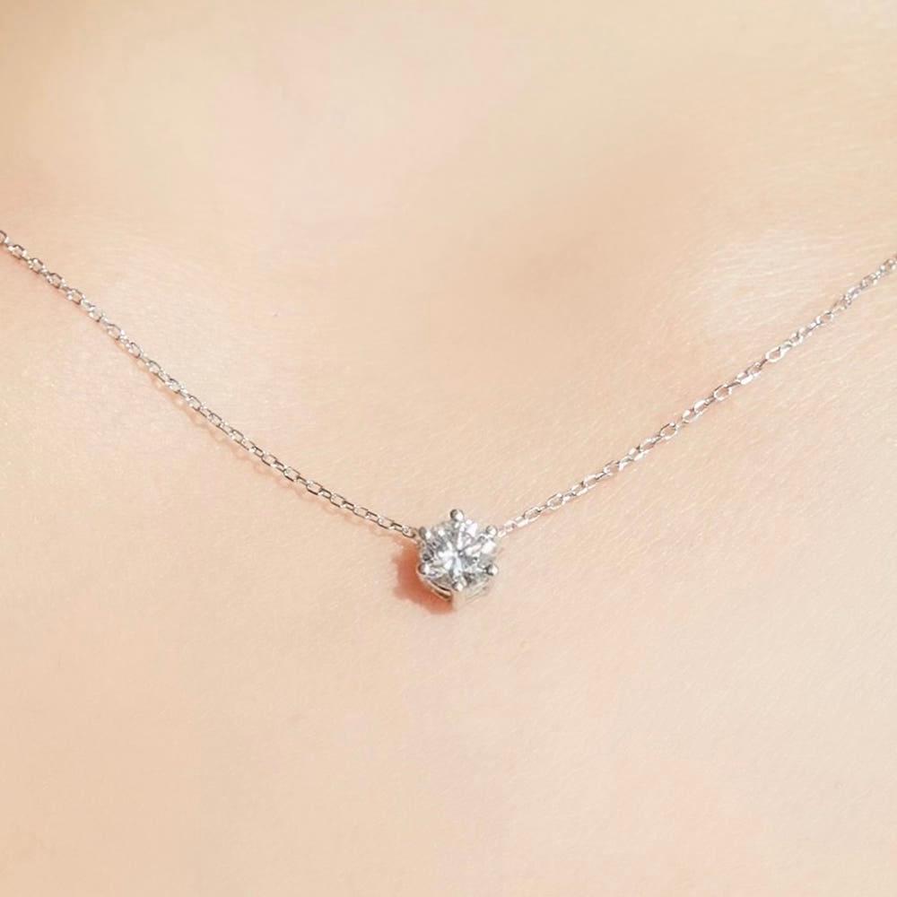 랩그로운 다이아 목걸이 2부 3부 5부 목걸이선물