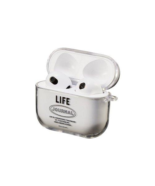 라이프 저널로고 에어팟 3세대 하드케이스 블랙