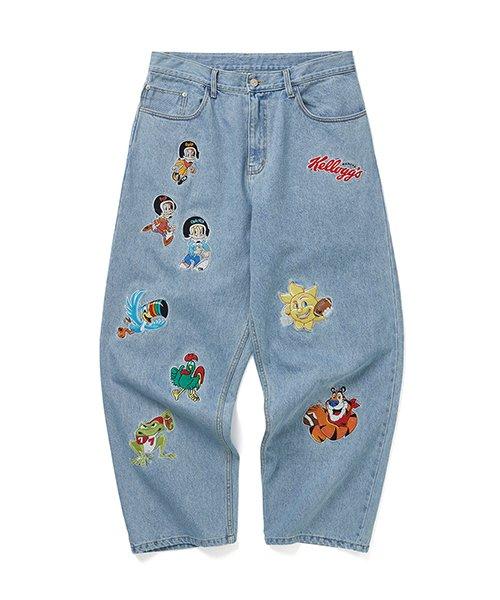 위캔더스(WKNDRS)  KELLOGGS H.O.F DENIM PANTS (L.DENIM) - 사이즈 & 후기 | 무신사