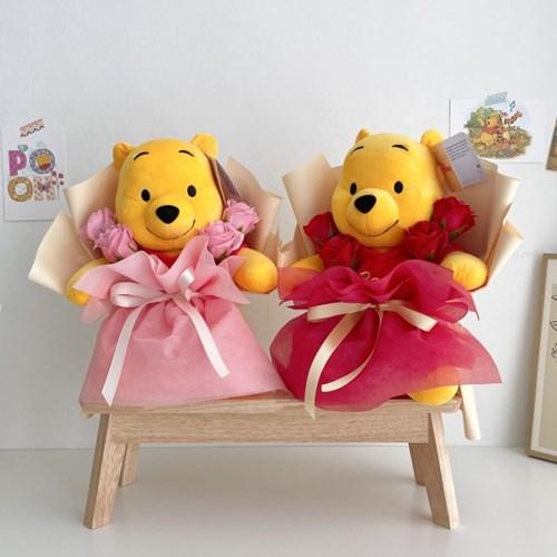 곰돌이 푸 인형꽃다발