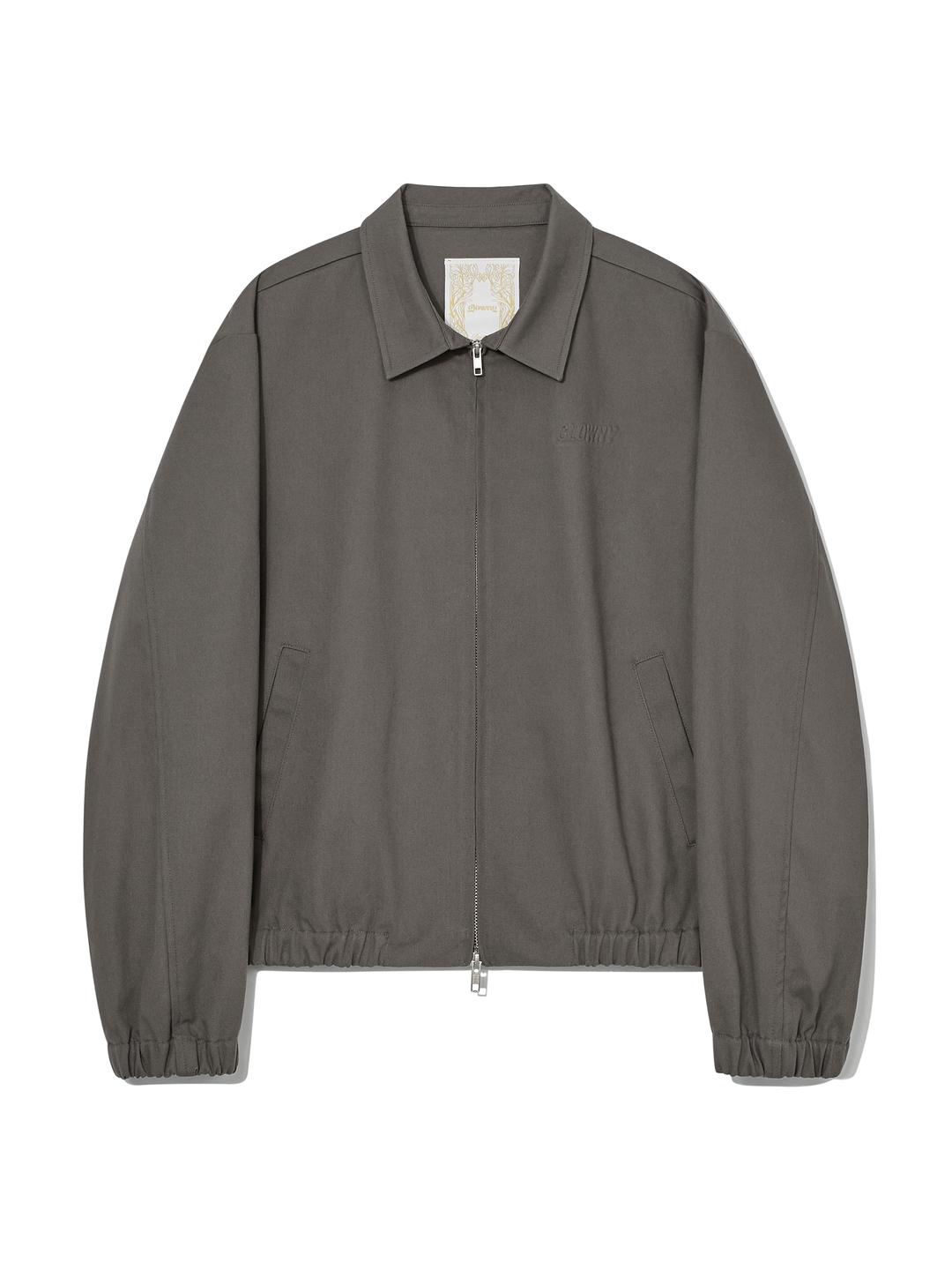 MILLY COTTON BLOUSON (GRAY)