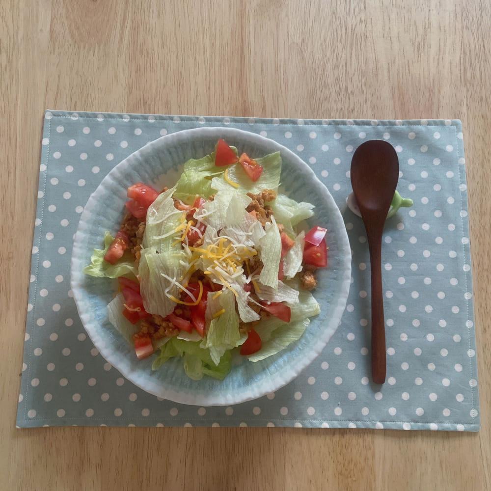 [bakha] twin dot table mat ver.2 | 트윈 도트 테이블 매트 ver.2