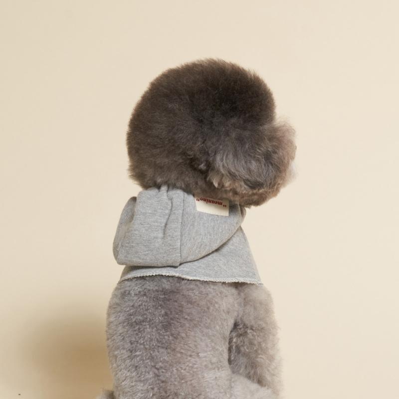 미닝러스 페이크후드(2color)