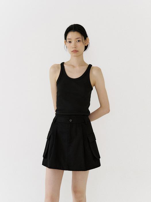 ECO RIP SLEEVELESS(BLACK)