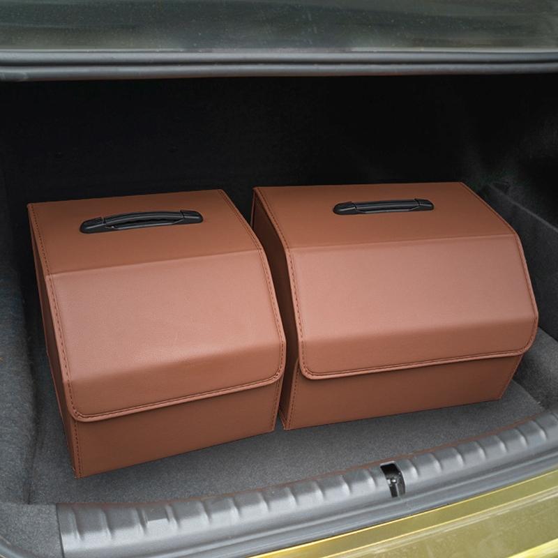 차량용 가죽 트렁크 정리함