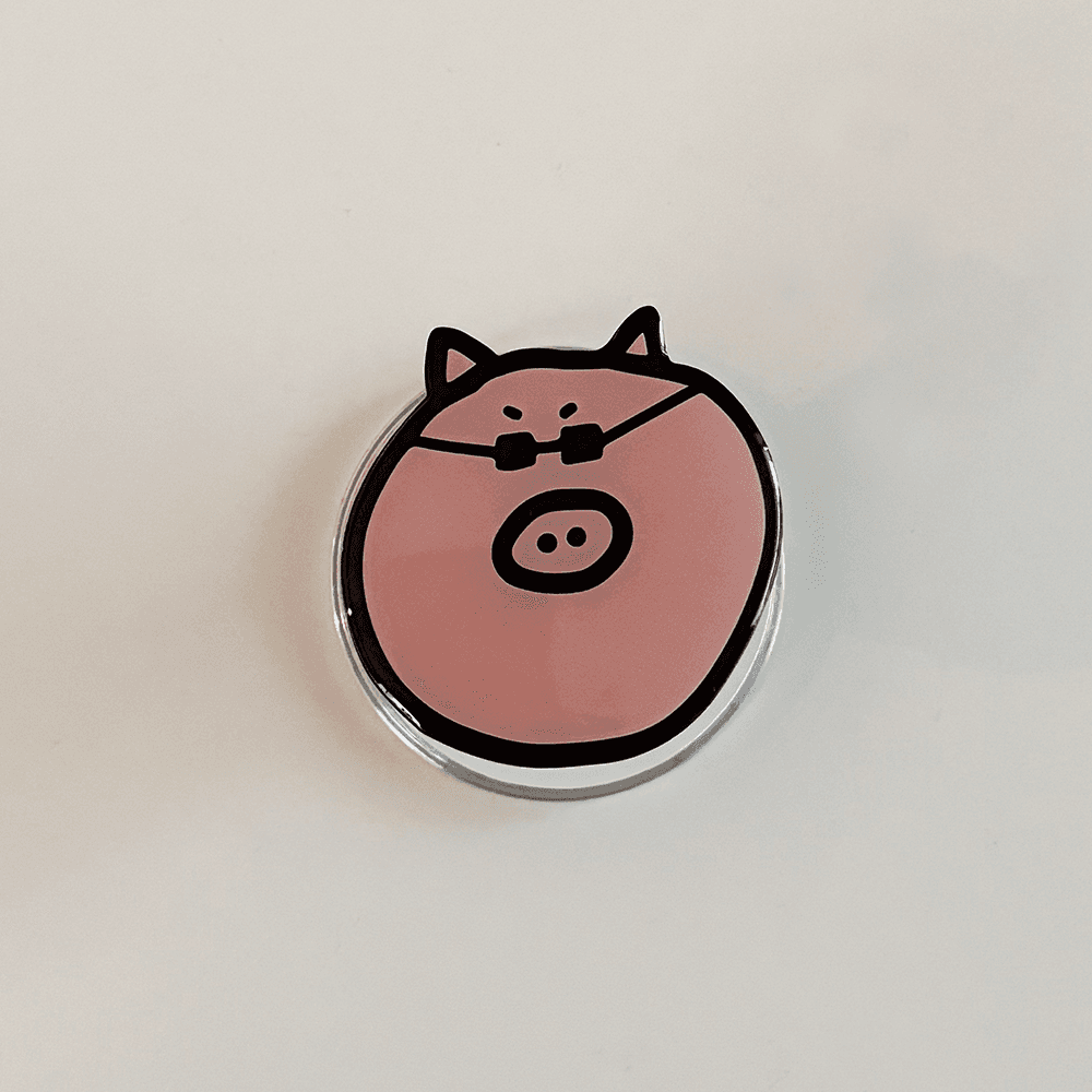 [ 맥세이프 모양톡 ] 선그리 꼬숑