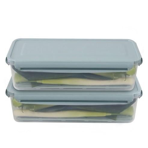 나누담 물받이 밀폐용기, 2개 - 밀폐용기/세트 | 쿠팡