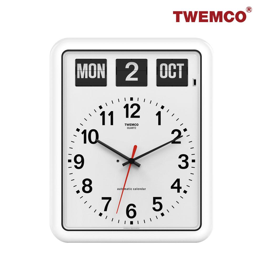 [TWEMCO] BQ-12A (화이트) 트웸코 캘린더 벽시계