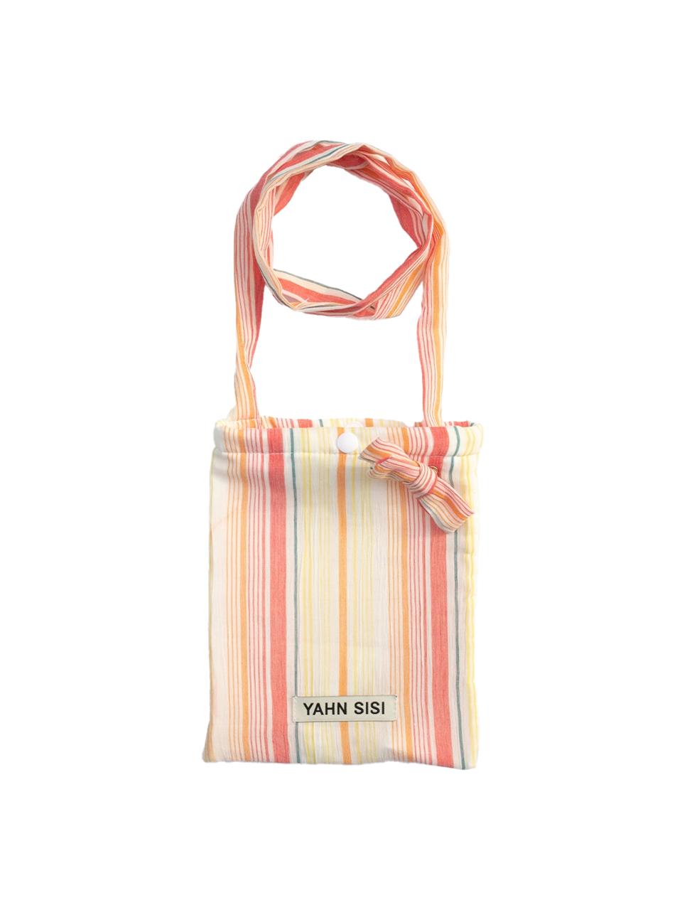 블루밍 버블검 백 - 멀티 스트라이프