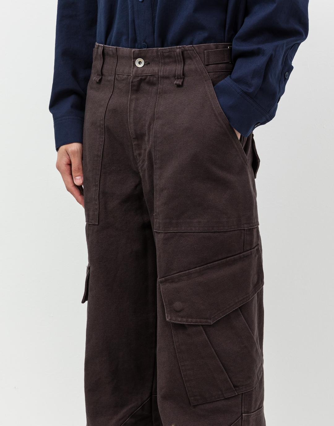 Oxford Panel Cargo Pants (Vintage Charcoal)
