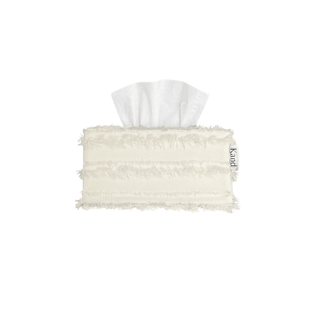 Cream Tango Fringe 티슈케이스 2sizes