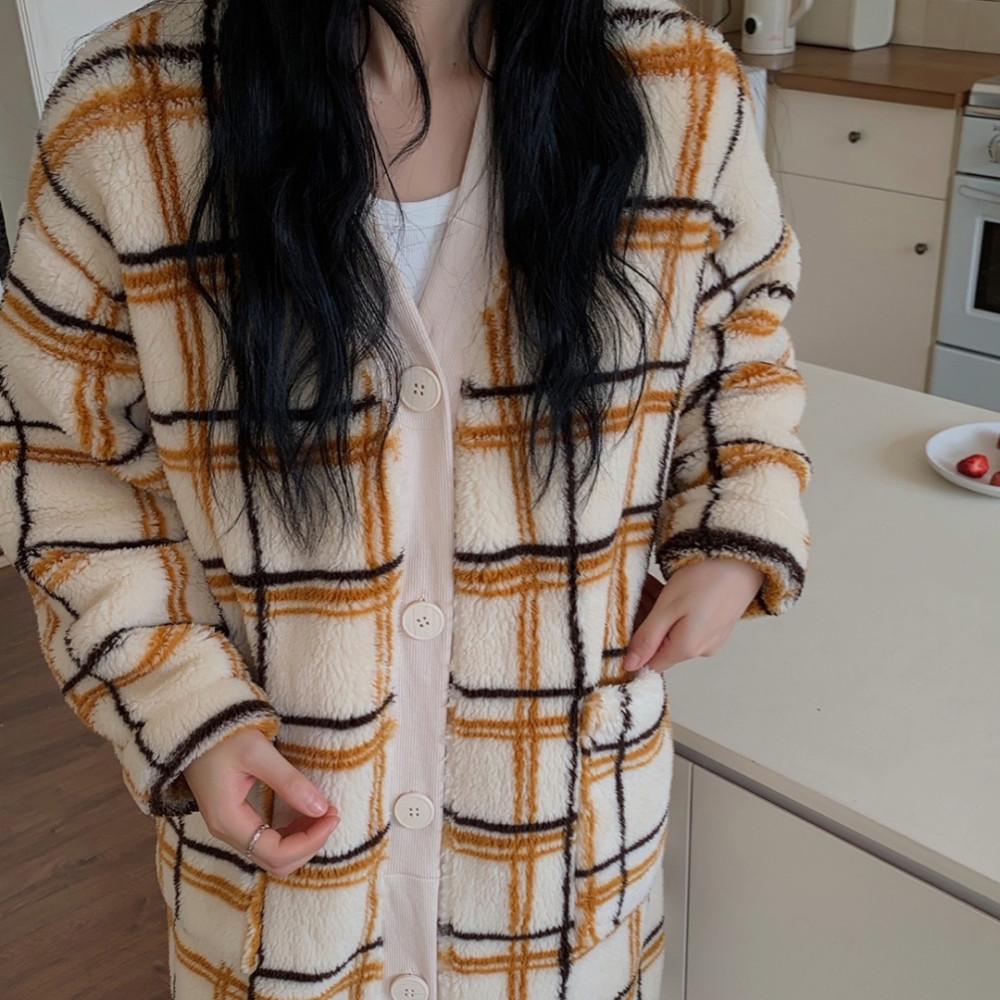 블랭킷 수면 커플 롱 가운 가디건 (4colors)