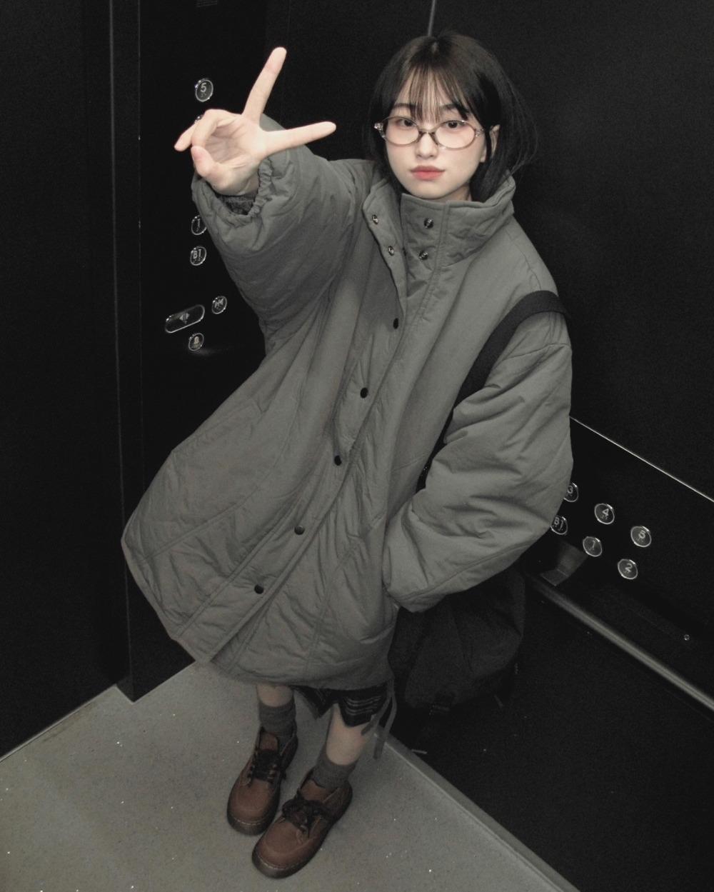 언버티 together bomber padded jk