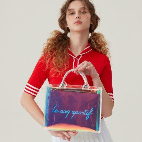 여성 PVC 파우치 미니백