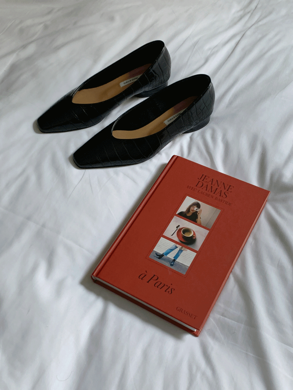 파인 플랫슈즈 (2colors)