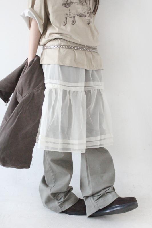 히피디피 camp shirring pants (2color)