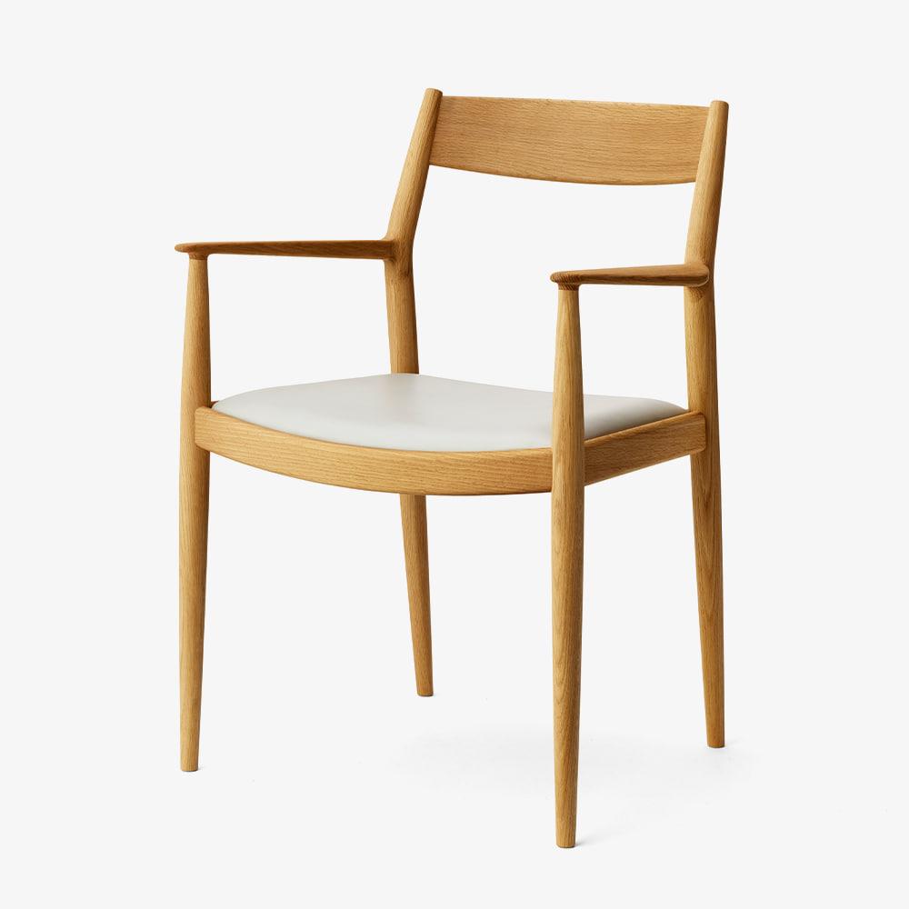 N-DC01 CHAIR LEABELLE/PURE OAK