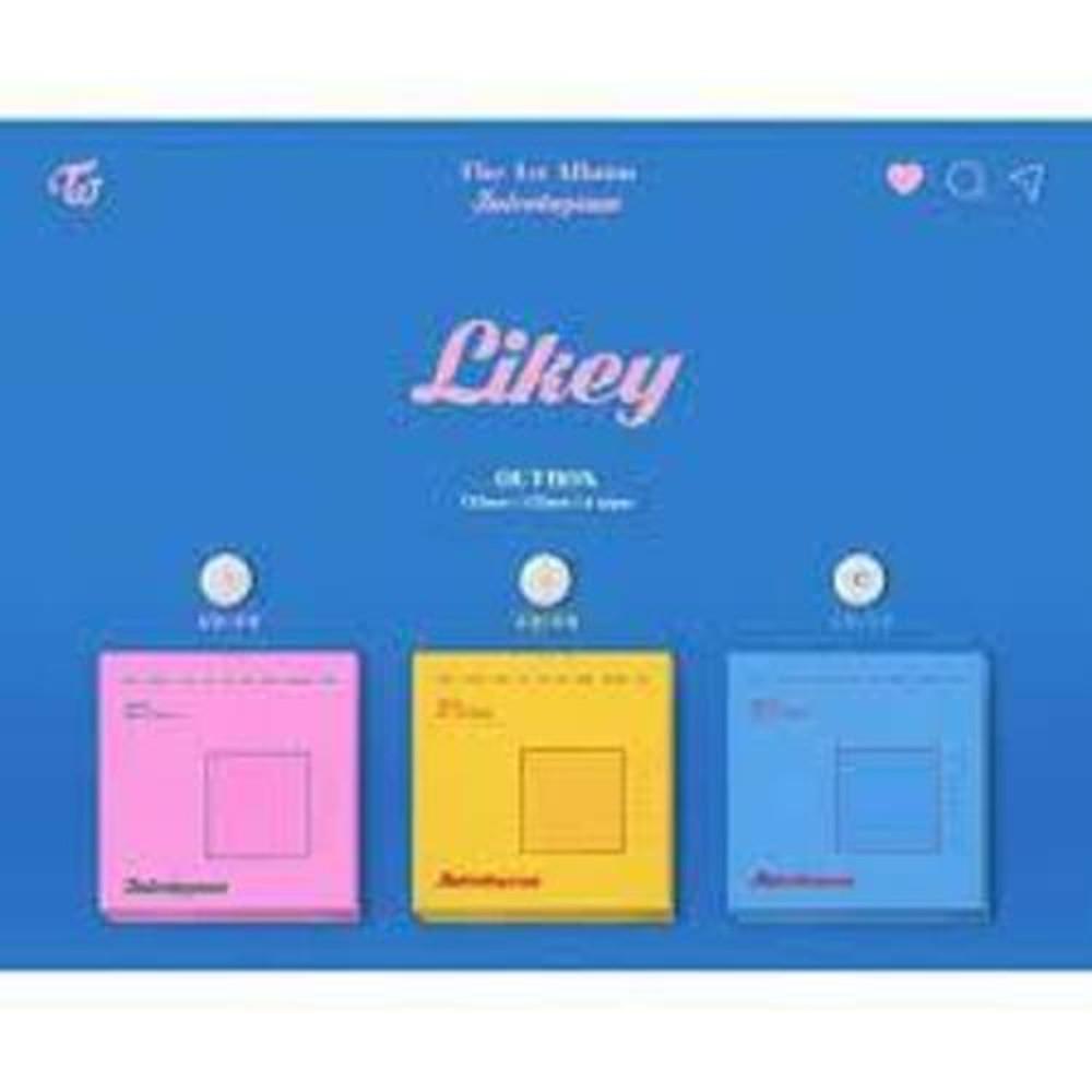 트와이스 정규1집 앨범 트와이스타그램 TWICE twicetagram (A Ver.) 라이키 LIKEY
