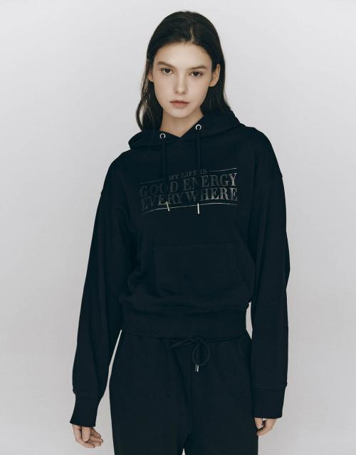 세미 크롭 후드티 325512 [4color]