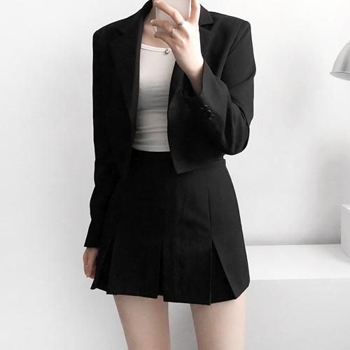 헤라 크롭 자켓(2color)