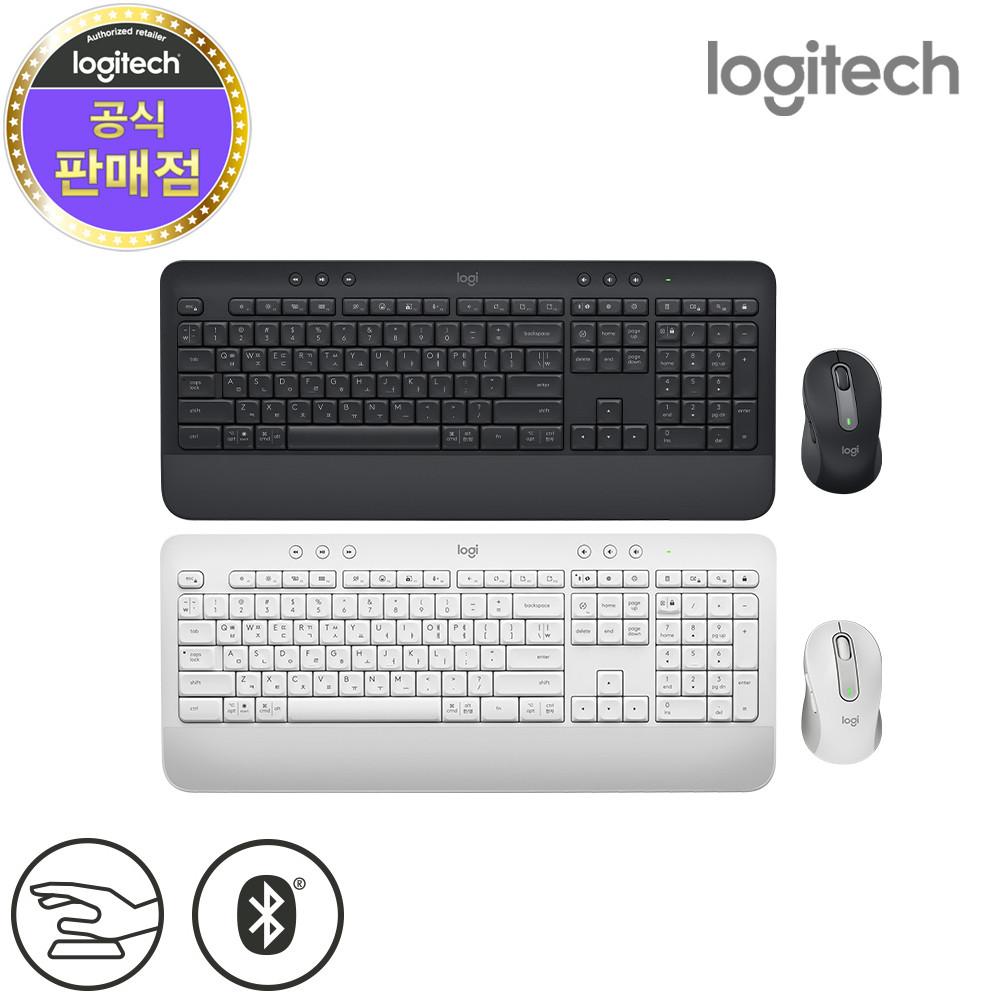 로지텍코리아 로지텍 SIGNATURE MK650 무선 키보드 마우스 세트 (그래파이트/오프화이트)