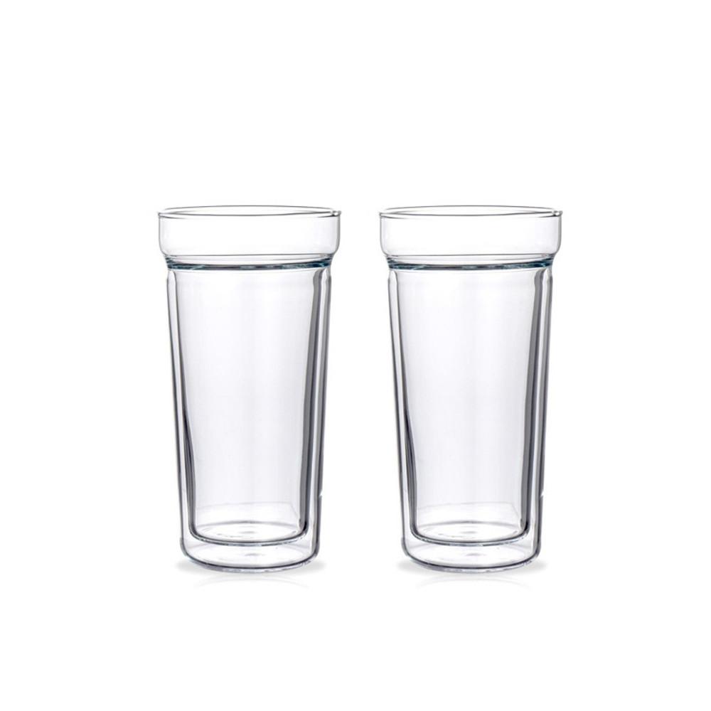 시맥스 이중내열유리잔 세트 2P 400ml