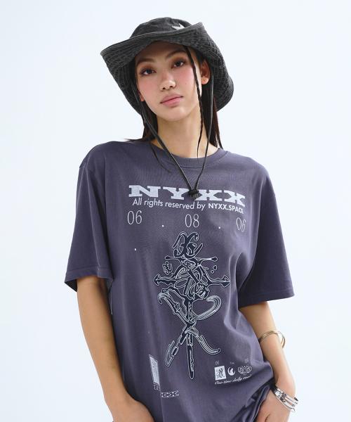 PSYCHE INNER SWORD TEE CHARCOAL