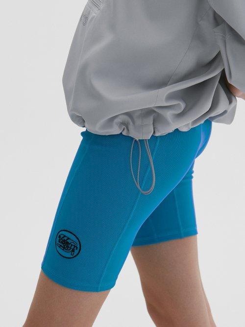 RB Sports Biker Short Blue