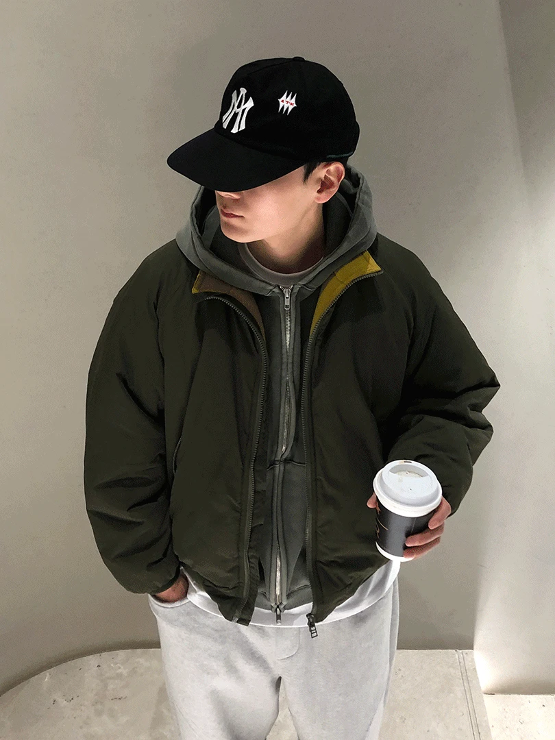 멘디 나일론 후리스 점퍼
