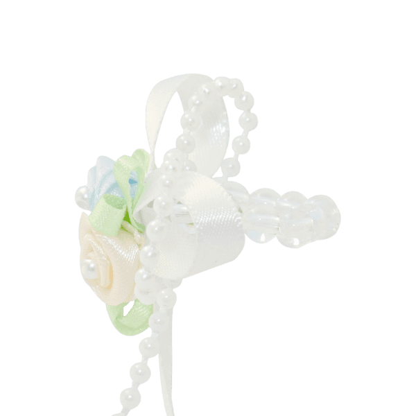 Wedding Peach Beads Ring