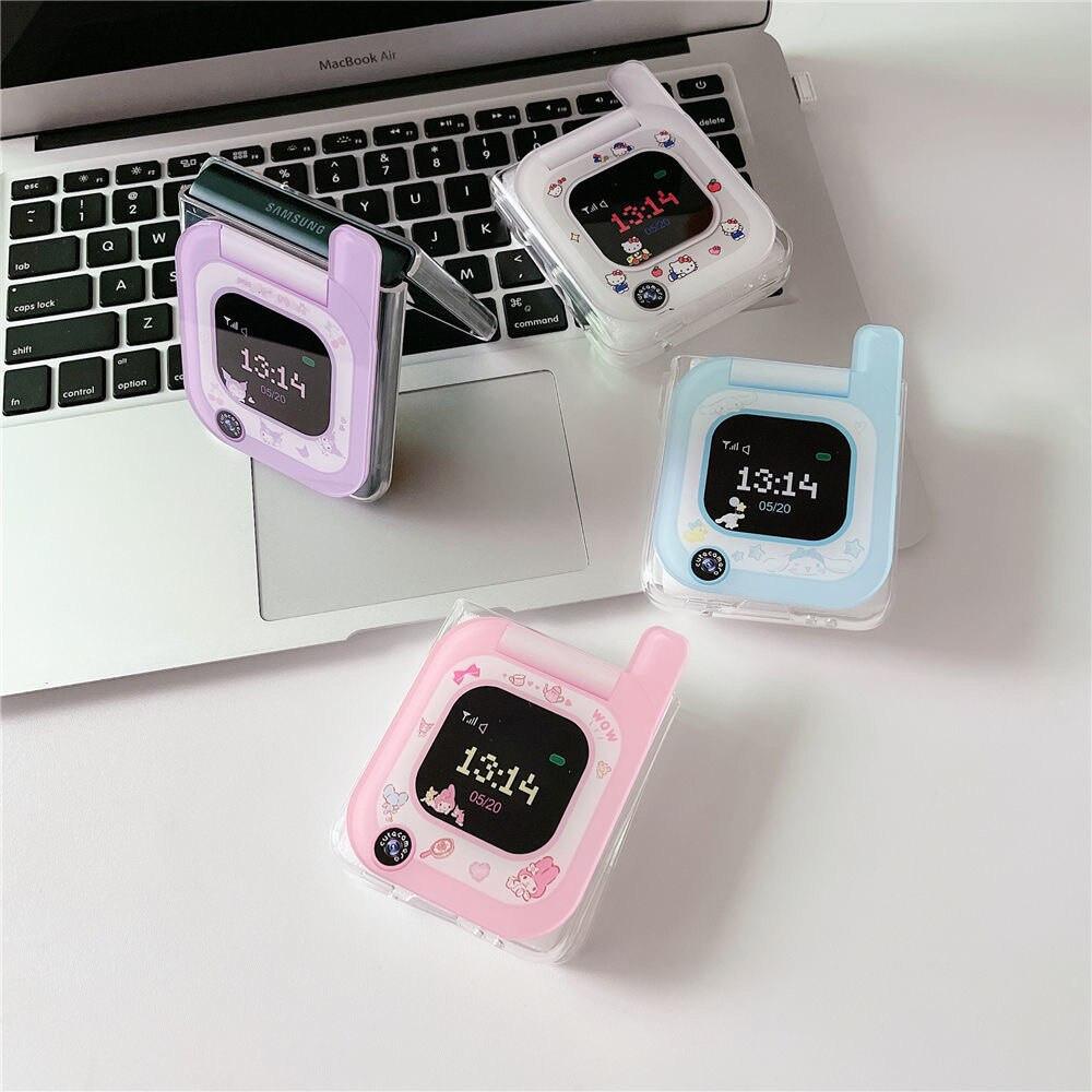 시나모롤 지플립3 z플립4 케이스 산리오 쿠로미