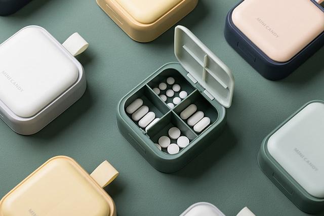 유로피안 모던 원데이 휴대용 약통 케이스