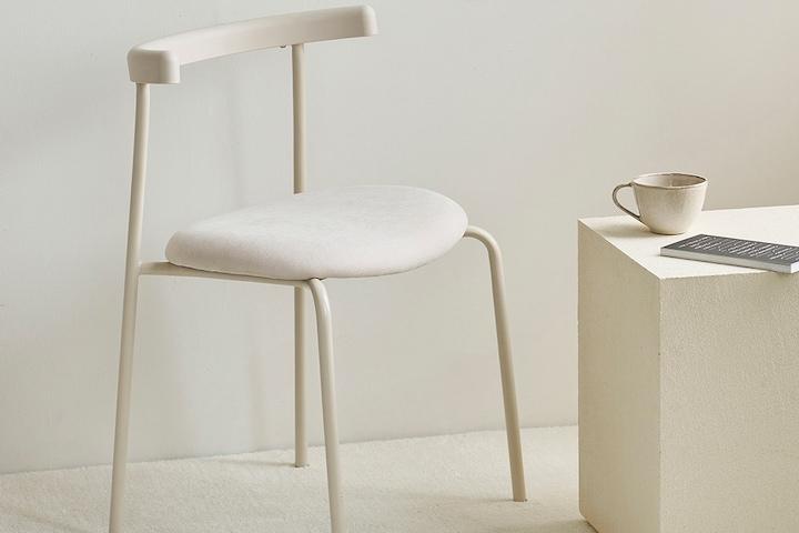 1+1 멜번체어 식탁 카페 의자 인테리어 디자인체어 2colors