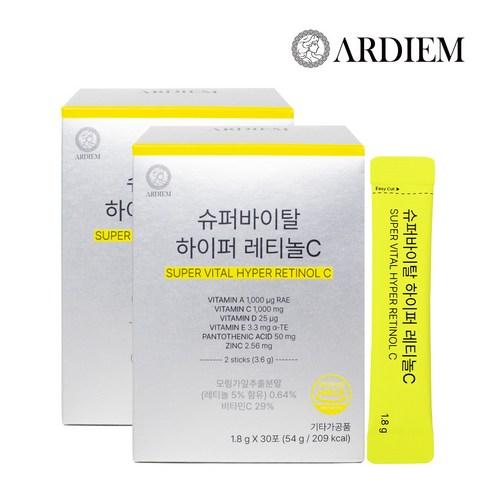 아르디엠 슈퍼바이탈 하이퍼 레티놀C 54g, 30회분, 2개