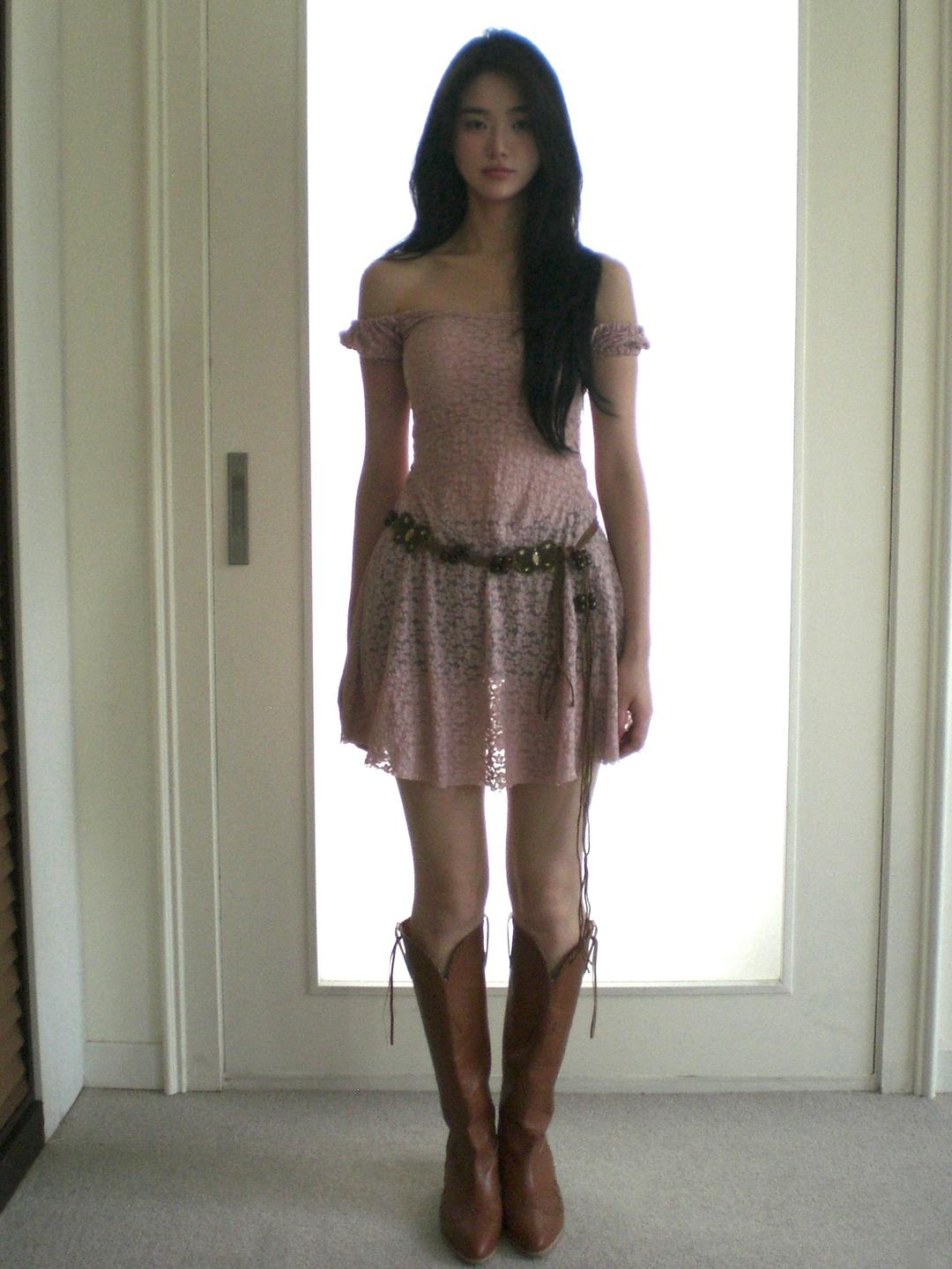 bloom mesh dress