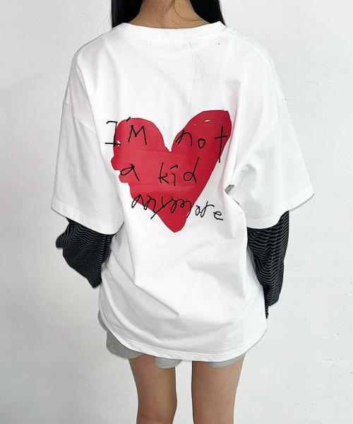 GRAPHIC LAYERD LONG SLEEVE IVORY
