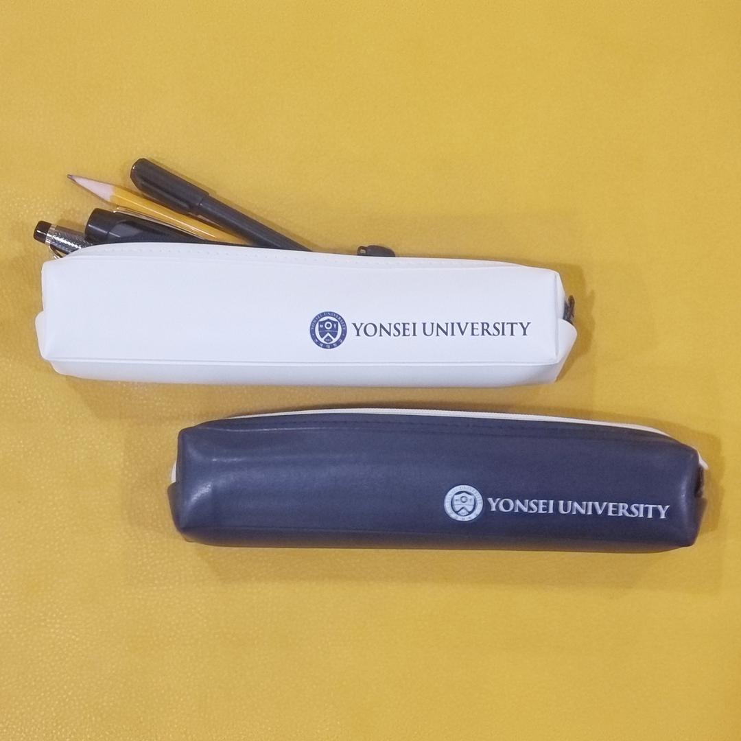 연세 필통 (소) 3개 세트 (네이비/아이보리)
