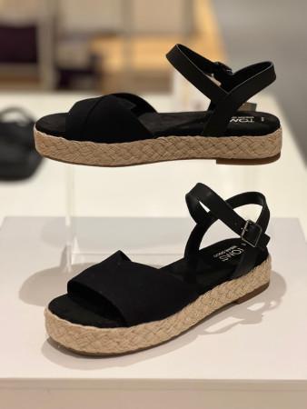 탐스 TOMS 에비 여성 에스파드류 샌들 TOSO4E050OJ 블랙