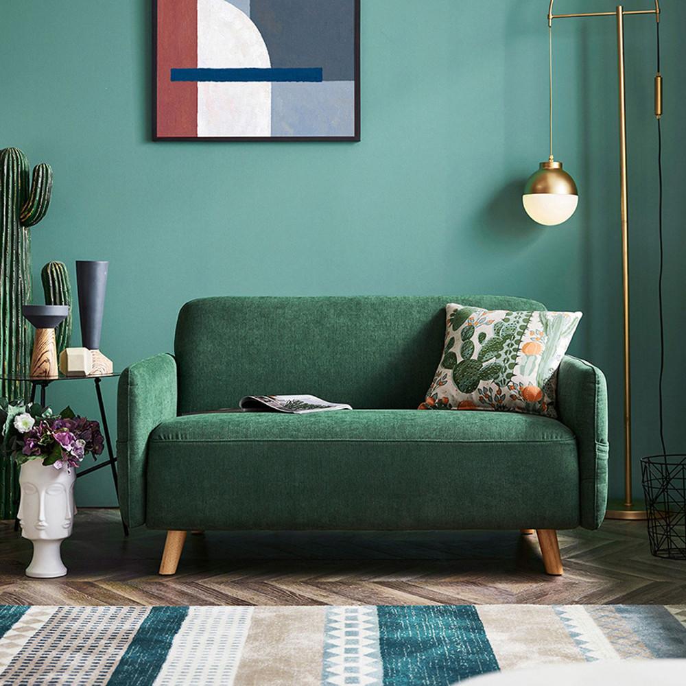 린지홈 에센셜 컴팩트 패브릭 2인 3인 4인용 소파 분리 세탁 가능 쇼파