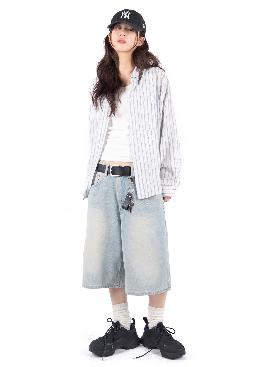 SALTY BERMUDA JEANS