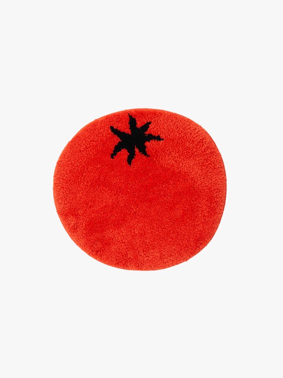 [NEW] 코지웰컴매트 라운드 DROP TOMATO 45X42cm