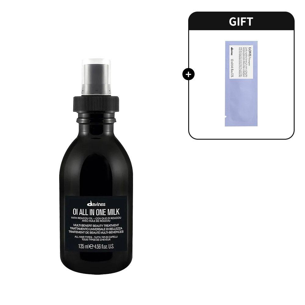 오아이 올인원 밀크 135ml + 러브 스무딩 샴푸 12ml 증정