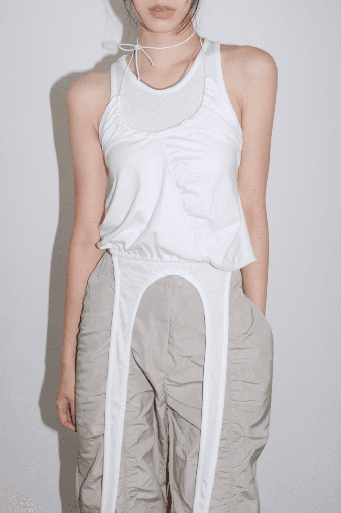 swing string sleeveless (2color)