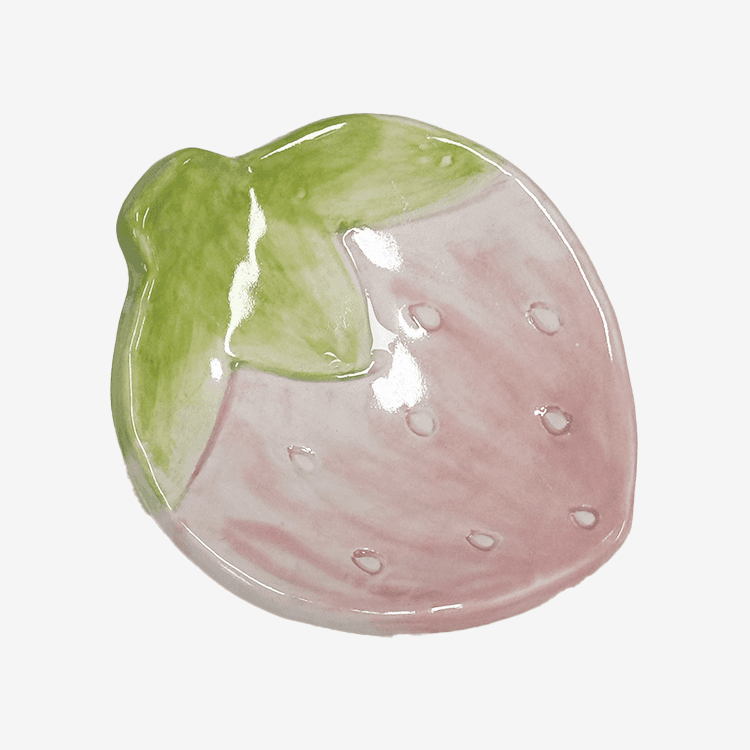 설향딸기 앞접시